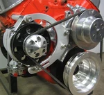 Bbc Alternator Bracket Billet Aluminum Mid Mount Big Block Chevy Long Water Pump. Fixed Price $59.95.