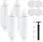 Goodsmann 4 Pack Boat Fender Inflatable Marine Bumpers Kit Use Pontoon. Fixed Price $99.99.