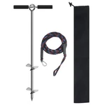 24'' Sand Anchor For With 4FT Bungee Dock Line, 316 Stainless Steel Boat.... Fixed Price $86.65.