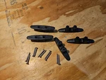 Lot Of 5 Seadog 043340 4-1/4 Inch Nylon Cleats Black. Fixed Price $25.00.