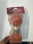 Lindy Fishing Marker Buoy Floats Orange Easy See New Old Stock Little Joe Inc. Fixed Price $17.49.