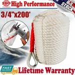 3/4" X 200' Anchor Nylon Rope Twisted W/ Ss Thimble 12592LB. Fixed Price $79.59.