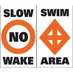 Taylor Made Slow No Wake Label Pair #46181. Fixed Price $56.51.