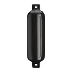 Single Inflatable Cylindrical 6.5" Diameter X 22" Black Pvc Ribbed Boat Fender. Fixed Price $77.95.