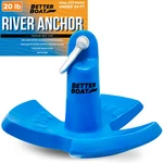 Better River Anchor 20 Lb For Boats Up To 24 Ft Vinyl Coated Cast Iron. Fixed Price $128.23.