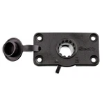 Scotty #244L-BK Locking Flush Deck Mount W/ Rain Cap (black). Fixed Price $26.48.