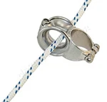 Wichard Fairlead Stainless Steel Single Eye For Rail Mount. Fixed Price $16.61.
