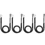 Bungee Dock Lines With Clip 4 Pack Marine Rope Pontoon Boating Kayak Acc.... Fixed Price $42.75.