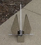 Danforth Fluke Style Boat Anchor 16.5 Lb 7.5 Kg 316 Stainless Steel Mirror Pol.. Fixed Price $329.99.