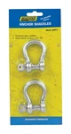 Seachoice 43071 Galvanized Steel 2200 Lbs. Capacity Shackle 11.5 X 3/8 W In.. Fixed Price $10.77.