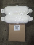 2 Dock Edge Twin Eye Dolphin Boat Fenders. Fixed Price $17.75.