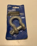 Everbilt Chain 3/8 Anchor Shackle Stainless 2000LB Working Load Limit 566 506. Fixed Price $11.39.