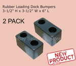 2 Pack Loading Dock Bumpers 6 Rubber Boat Warehouse Trailer Truck Bolt On New. Fixed Price $20.79.