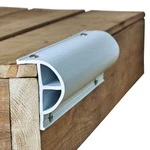 Edge DE1200F Prodock Commercial Grade Heavy Profile, White, 8', 3/PK. Fixed Price $159.89.