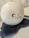 Polyform HTM-2 Series Boat Fender 8.5" X 20.5" White W/navy Blue Cover, Used. Fixed Price $45.00.