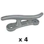 Seachoice 10 Inch Cast Aluminum "s" Cleats For Boats And Docks - Pack Of 4. Fixed Price $127.96.