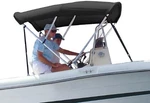 Survivor Marine Products Bimini Top (fabric Only), Black, 4-FEET Length X 36-INC. Fixed Price $127.87.
