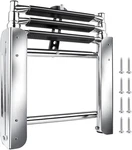 Pontoon Boat LADDER,3 Step Telescoping Under Platform Slide Silver. Fixed Price $89.43.