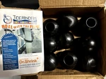 Lot Of 4 Dr. Shrink Tideminders Kits (36 Balls Total) - Black Piling Mooring. Fixed Price $122.00.