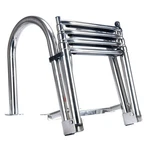 Amarine Made Boat Ladder 4 Steps Removable Premium Stainless Folding Sliver. Fixed Price $212.41.