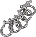 5PK Everbilt 1/4 In. Stainless Steel Screw Pin Anchor Shackle Chain 800LB 43944. Fixed Price $29.95.