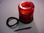 Perko 0249000RED All Around Nav Light Lens. Fixed Price $75.00.
