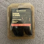 New Attwood Transom Tie Downs Straps X 4 #15232-7. Fixed Price $14.99.