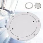 6" Marine Stainless Steel Deck Plate Corrosion-resistant & Polished Finish. Fixed Price $62.75.