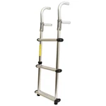 Garelick Boat Folding Transom Ladder 18018 3-STEP 34 1/4 Inch. Fixed Price $77.05.