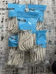 5X New Everbilt 1/2 In. 25 Ft. Double Braid Nylon Dock Line Rope, Rot Resistan. Fixed Price $119.97.
