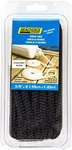 Seachoice Fender Line Pair Of 3/8" X 6' Black Double Braided Nylon Rope (40961). Fixed Price $12.95.