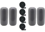 Extreme Max 3006.7474.4 Boattector Htm Inflatable Fender 4-PACK 6.5" 15", Gray. Fixed Price $104.58.