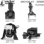 Anchor Engine Mount Kit For Vibe, Corolla, Matrix 300689. Fixed Price $237.16.
