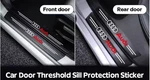 Carbon Fiber Protector Film Anti-scratch Stickers Audi Line. Fixed Price $32.95.