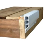 Dock Edge 16' X 4-1/2" 1-1/4" White Pvc Full Face Profile Edging. Fixed Price $143.07.