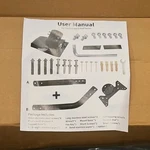 Starlink Gen 3 Black Roof Mount Kit W/ Bracket Hardware, Screws & Anchors. Fixed Price $26.95.