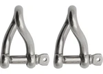 Extreme Max 3006.8222 Boattector Stainless Steel Twist Shackle - 1/2". Fixed Price $36.48.