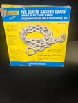 Seachoice White Pvc Coated Galvanized Anchor Lead Chain 3/8" X 6'. Fixed Price $40.00.