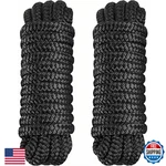Pacthsd Pack 3/8" X 15' Dock Lines - Marine Grade Nylon Boat Rope With 12" Loo. Fixed Price $36.29.