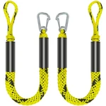 4 Feet Bungee Line Mooring Rope For Docking With Stainless Steel Clip Ac.... Fixed Price $36.64.
