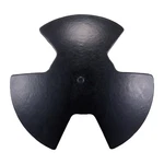 River Anchor, 12 Lbs Boat Cast Iron Black Vinyl-coated With Shackle, Mari. Fixed Price $81.64.
