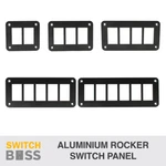 Aluminium Rocker Switch Panel Housing - 3 4 5 6 8 9 Gang For 12V Car Marine. Fixed Price $14.46.