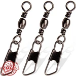 Agool Fishing Swivels Snaps 60/120PC Barrel Stainless Steel High Strength. Fixed Price $20.00.