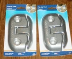 2X Dock Edge Flip Up Cleat 6" Polished 2606P-F Aluminum (lot Of 2). Fixed Price $37.00.