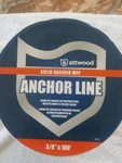 Attwood 11724-1 3/8 X 100 Ft Solid Braid Mfp Anchor Line With Thimble. Fixed Price $25.99.