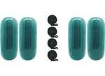 Extreme Max 3006.7712.4 Boattector Htm Inflatable Fender 4-PACK 6.5" 15", Teal. Fixed Price $104.58.