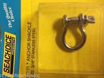 Anchor Shackle 316 Forged Stainless Seachoice 43151 3/16 Boatingmall. Fixed Price $8.88.