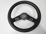 1988 Sea Sprite Boat Marine Steering Wheel Black Spokes 12 1/2". Fixed Price $74.99.