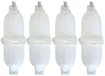 Seachoice Twin Eye Fender Kit (color: White - Four Pack, Size: 4.5" X 16"). Fixed Price $125.90.