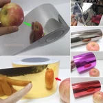 Smooth Mirror Chrome Tape Decors Glossy Car Vinyl Wrap Trips Sheet Sticker Us. Fixed Price $62.33.